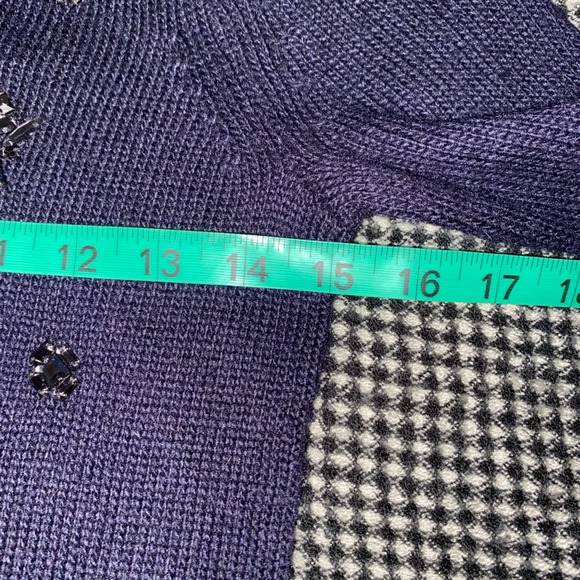 J. Crew Jeweled Cluster Sweater - Picture 7 of 8